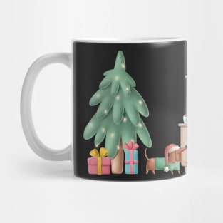 Christmas Holiday Gifts Dog Mug